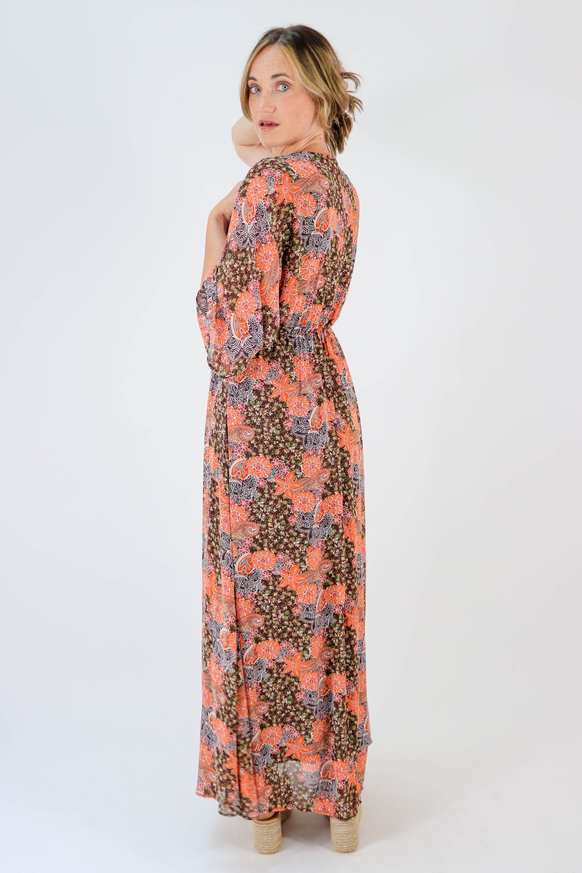 Entro Flowy Maxi Dress | Sweetest Stitch Online Boutique for Women