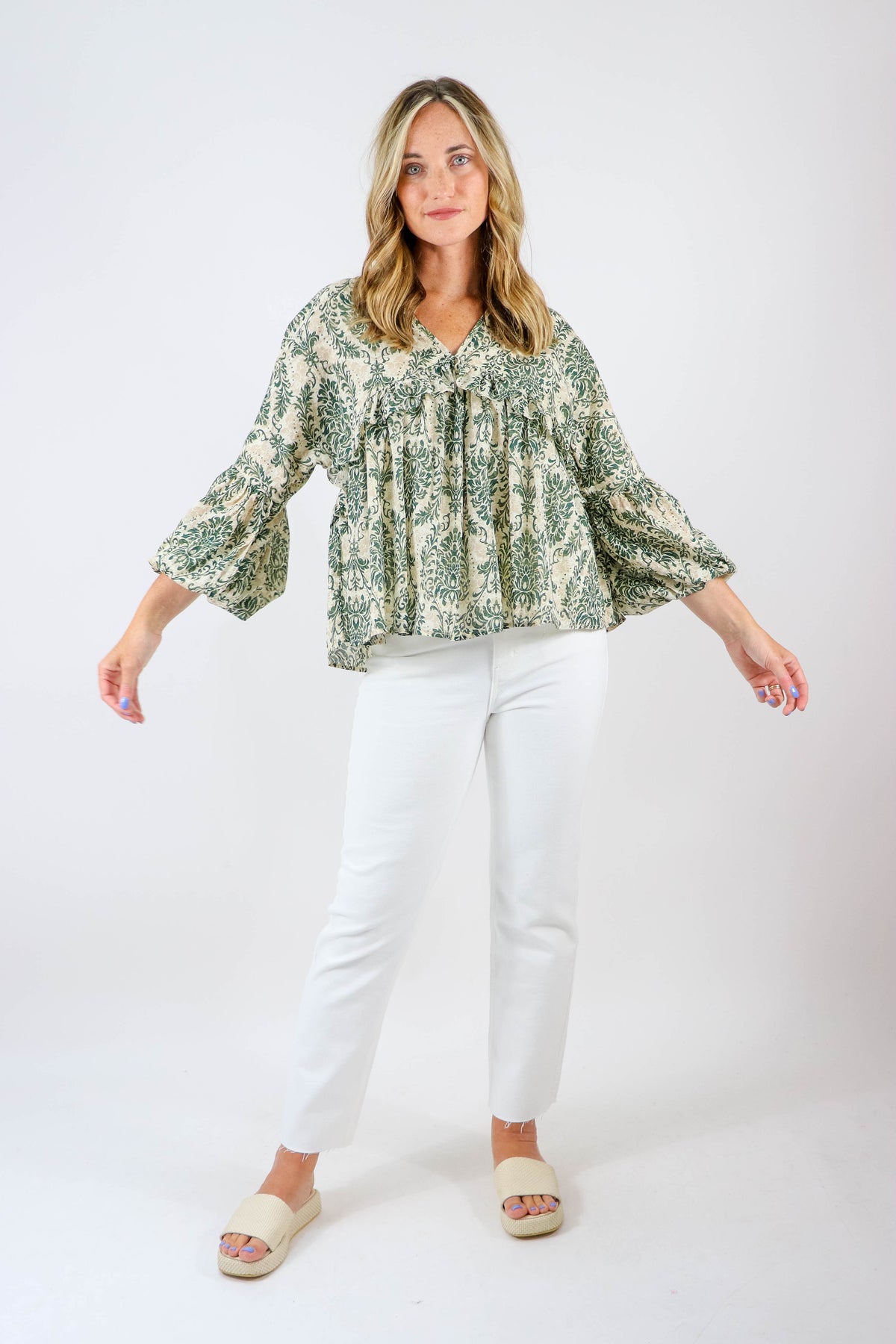 Lucky One Top Green