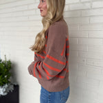 Aaron & Amber | Barbara Striped Cardigan | Sweetest Stitch Boutique