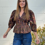 Olivaceous | Eloise Floral Blouse | Sweetest Stitch Boutique Richmond