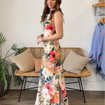 Dress Forum | Perry Floral Halter Maxi Dress | Sweetest Stitch RVA