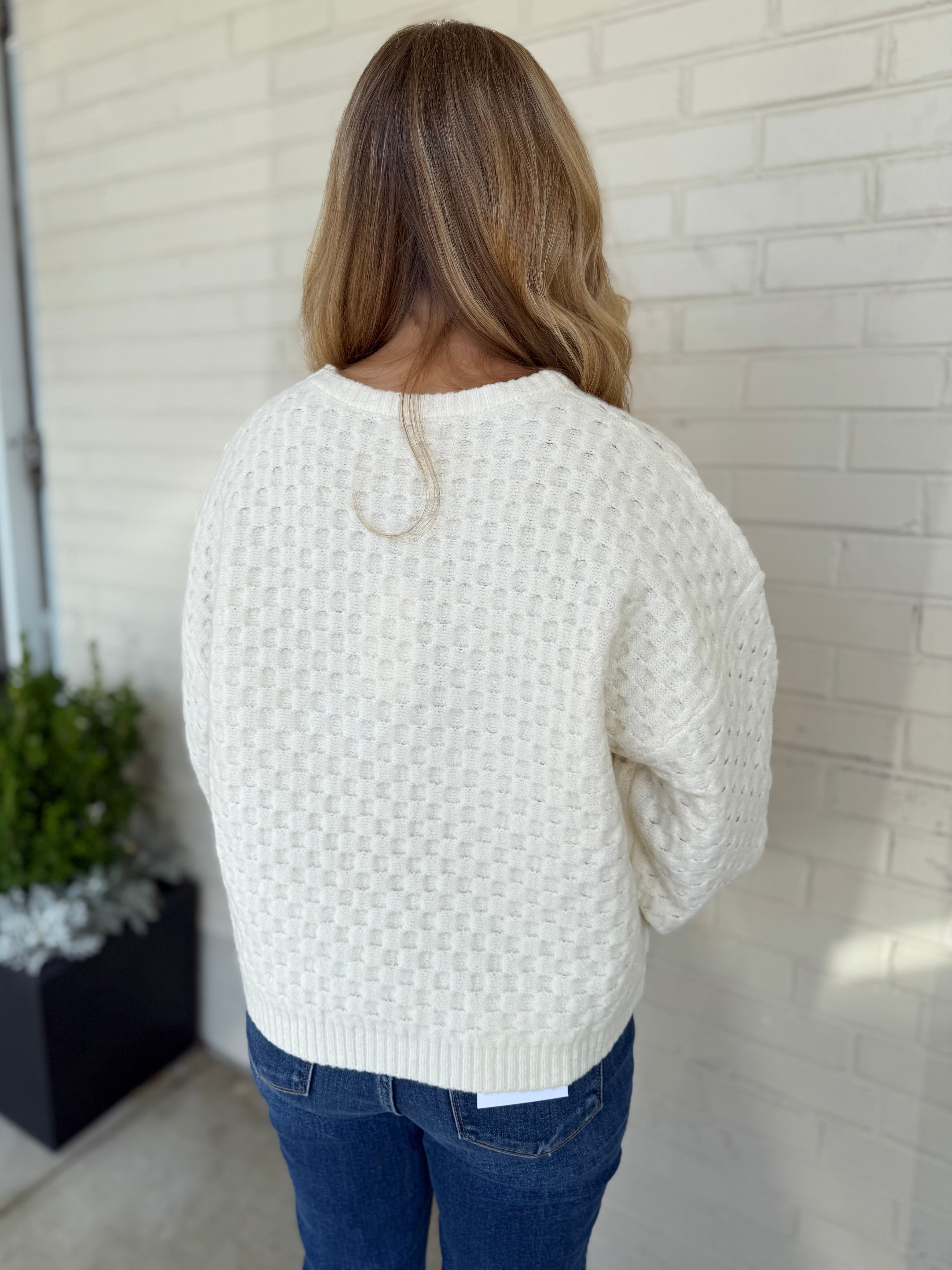 Grade & Gather | Terri Texture Sweater | Sweetest Stitch Boutique
