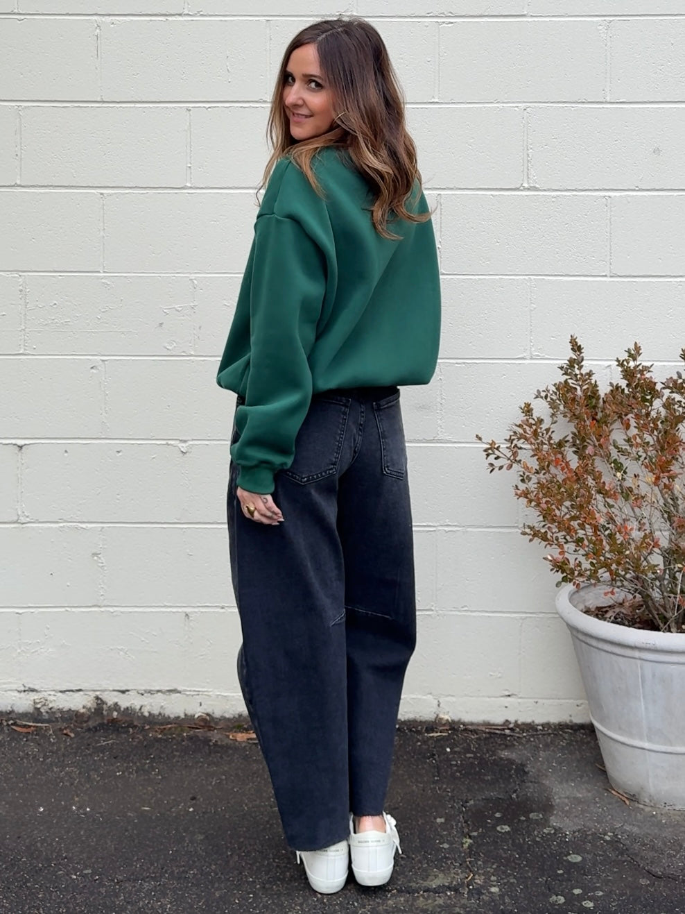 Buttermelon | USA Quarter Zip Sweatshirt | Sweetest Stitch Boutique