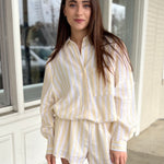 By Together | Salvador Striped Button Down Shirt | Sweetest Stitch