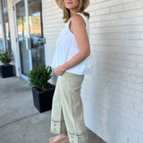 Willow Eyelet Wide Leg Pants