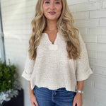 Illa Illa | Elliana V-Neck Sweater | Sweetest Stitch Boutique Richmond