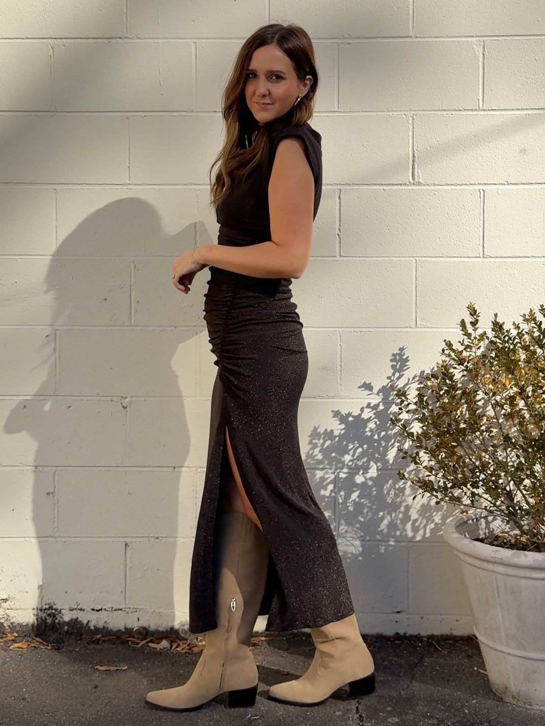 Dress Forum | Molly Sleeveless Midi Dress | Sweetest Stitch Boutique