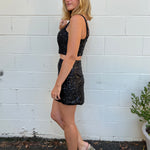 ASTR The Label | Sutton Sequin Mini Skirt | Sweetest Stitch