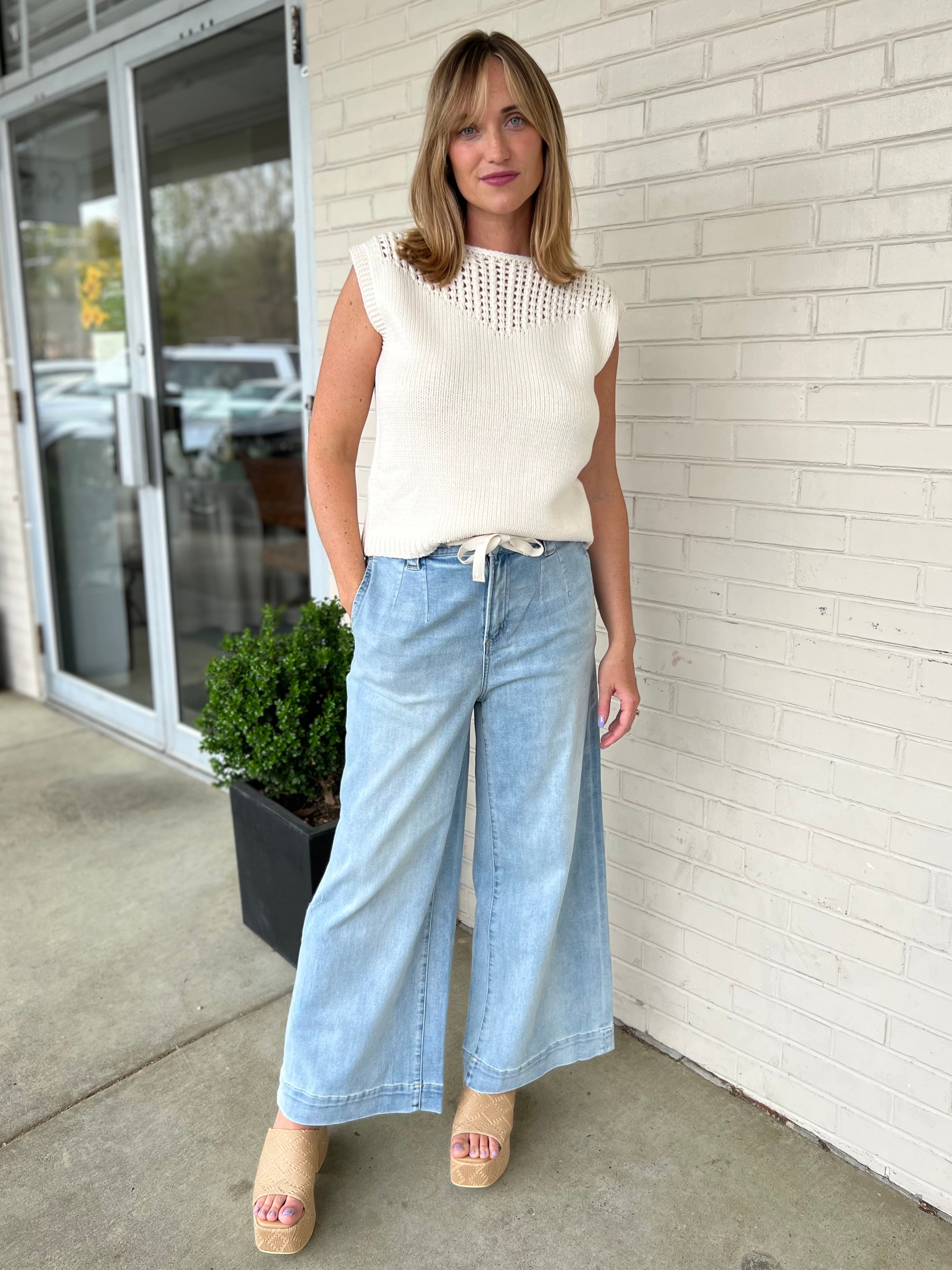Miou Muse | Lainey Wide Leg Pants | Sweetest Stitch Boutique