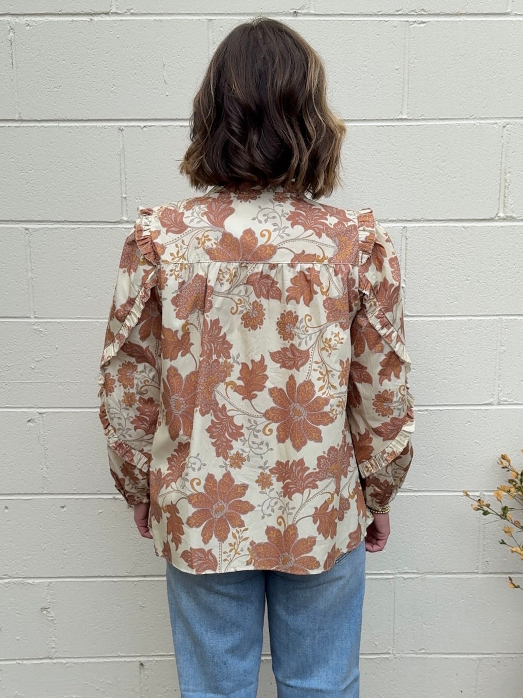 Olivaceous | Isabel Floral Top | Sweetest Stitch Boutique Richmond VA