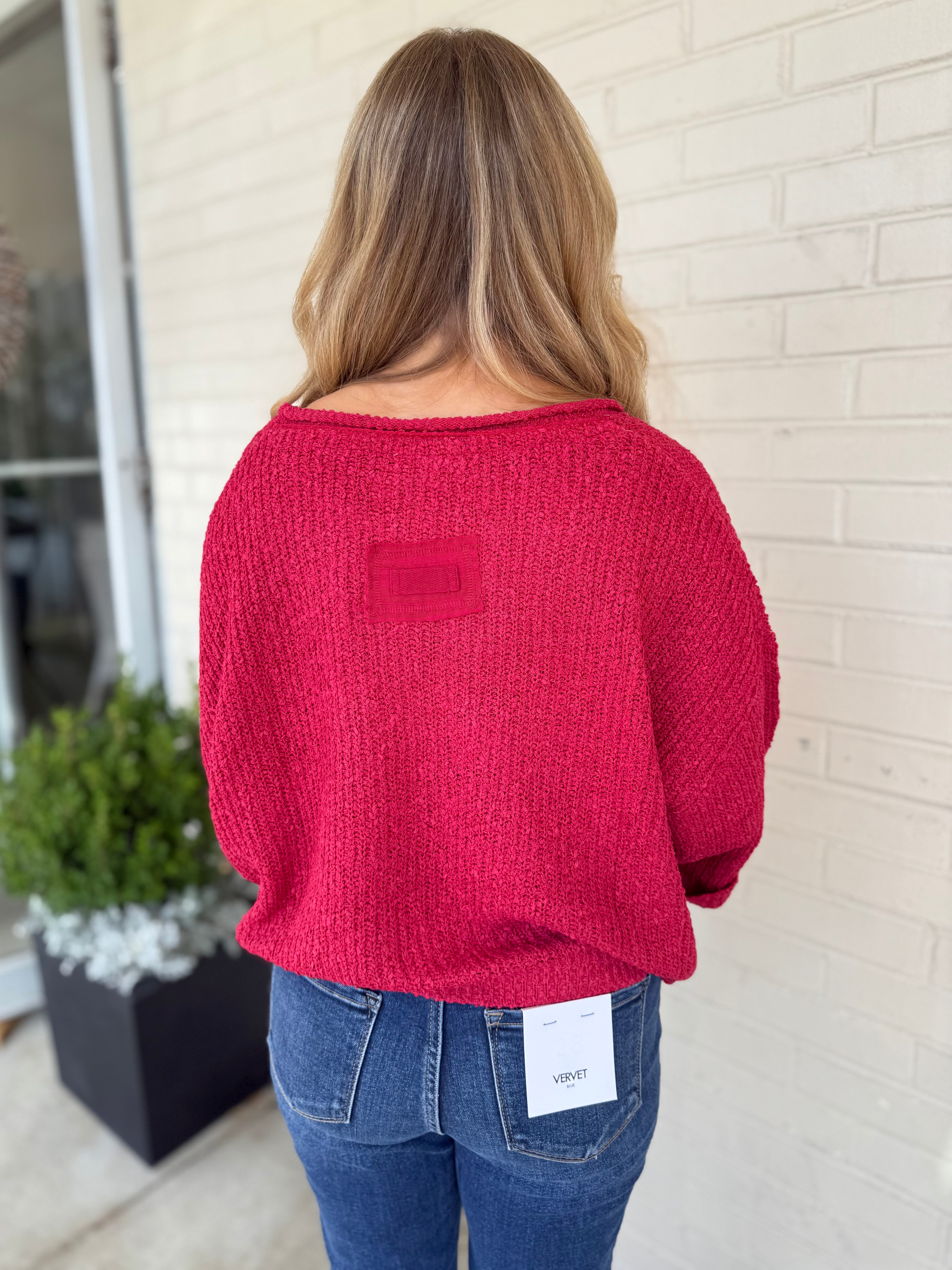Illa Illa | Elliana V-Neck Sweater | Sweetest Stitch Boutique Richmond