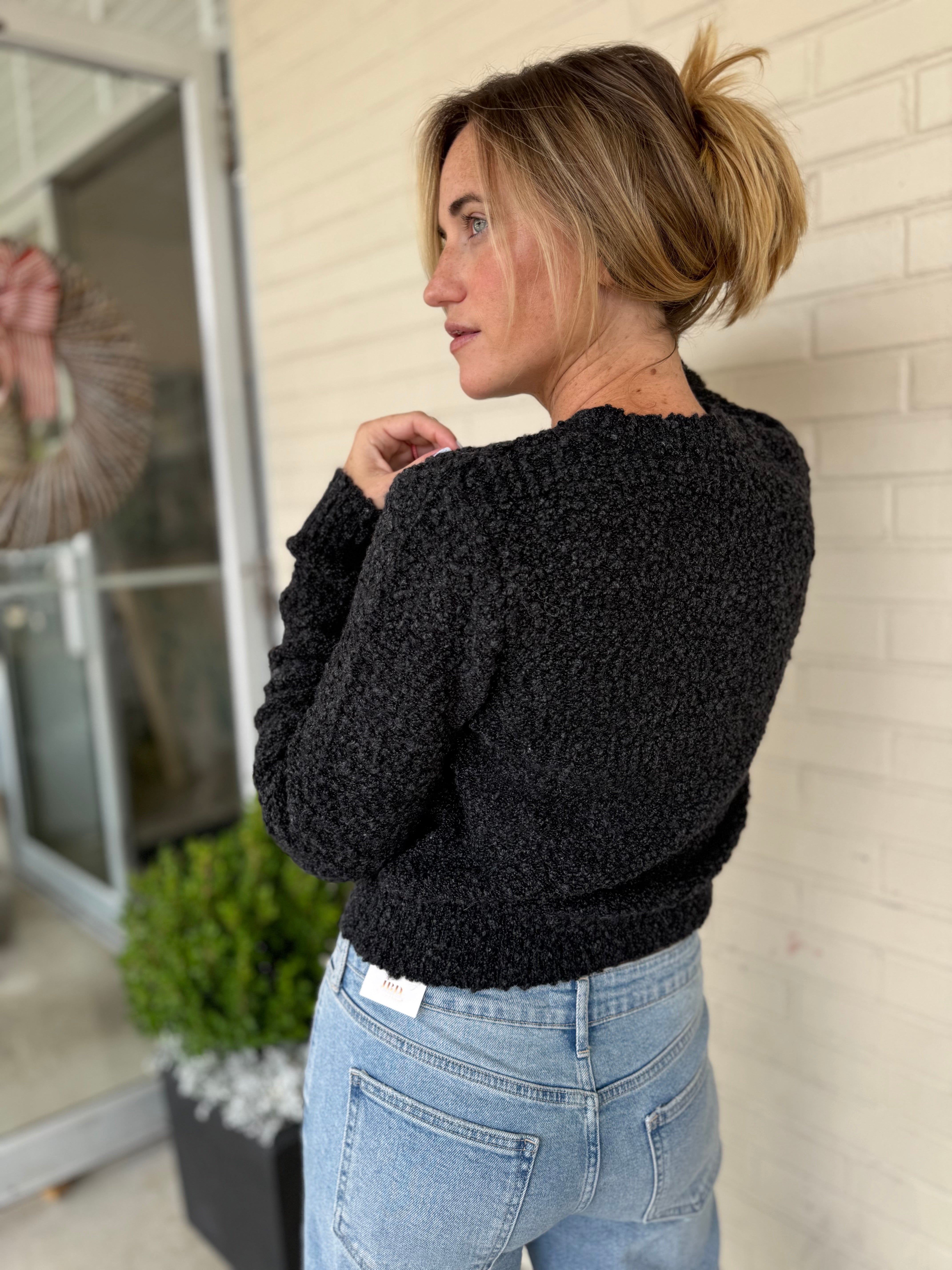 Grade & Gather | Ruth Textured Knit Cardigan | Sweetest Stitch 