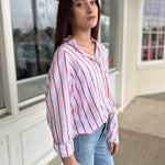 Z Supply | The Perfect Line Button Down | Sweetest Stitch