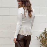 Current Air | Jocelyn Ribbed Flare Sweater | Sweetest Stitch Boutique