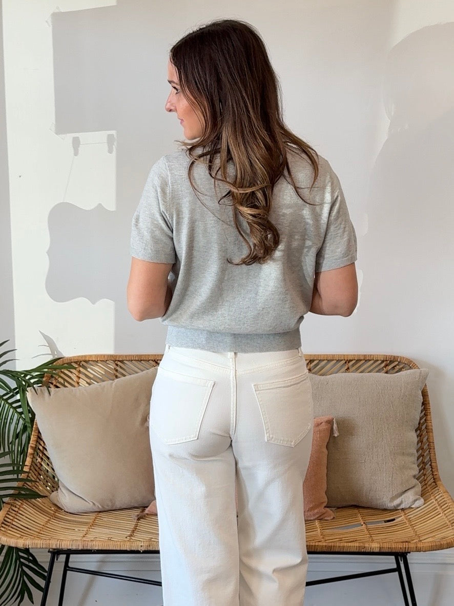 Mod Ref | Missy Short Sleeve Cardigan | Sweetest Stitch Boutique