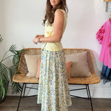 ASTR The Label | Kiera Floral Midi Skirt | Sweetest Stitch Boutique