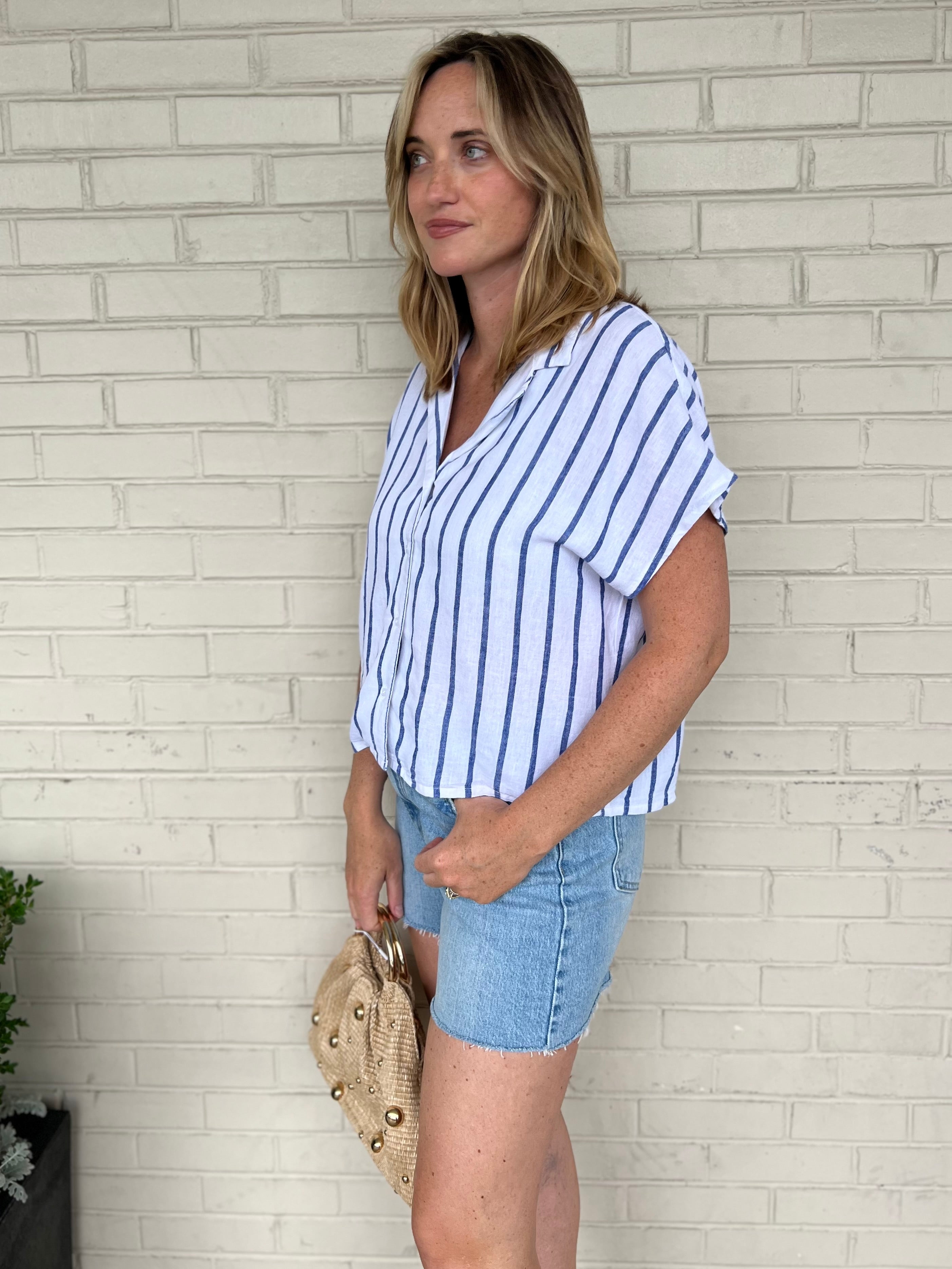Z Supply | Parallel Button Down Top | Sweetest Stitch Boutique
