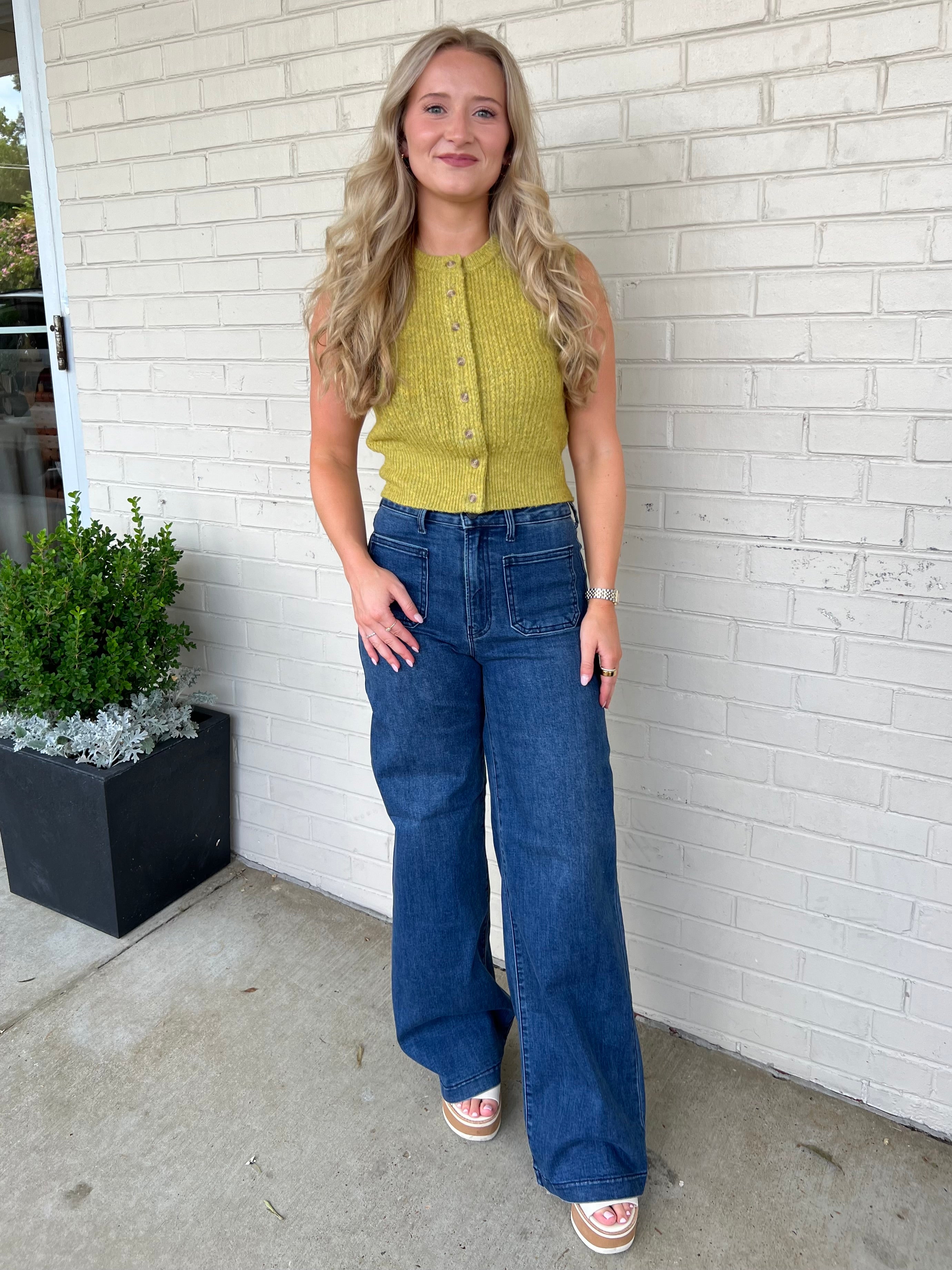 Just Black Denim | Belle Patch Pocket Jeans | Sweetest Stitch