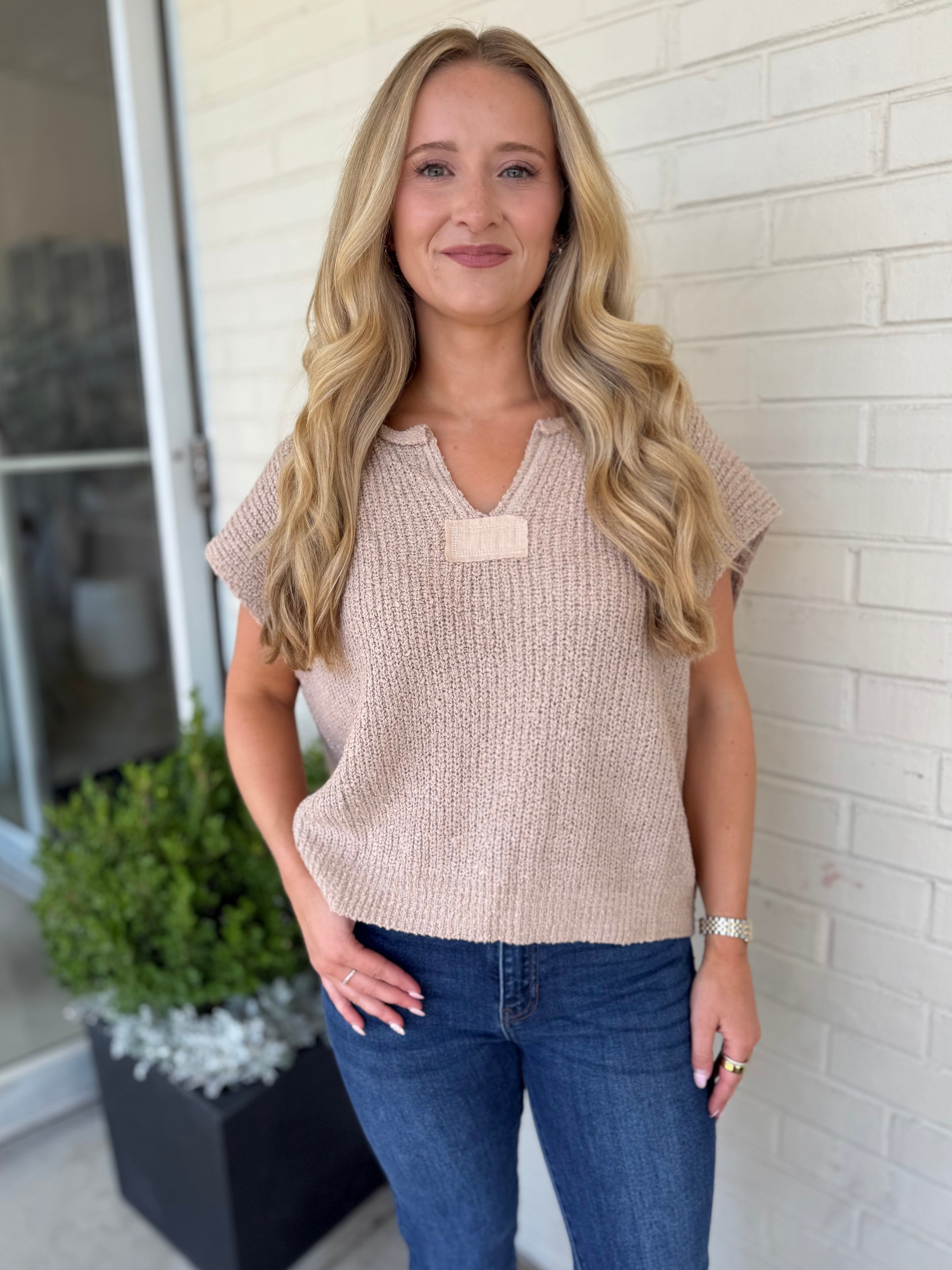 EESome | Tyler Knit Top | Sweetest Stitch Boutique Richmond