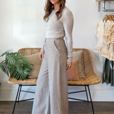 Miou Muse | Nayeli Striped Wide Leg Pants | Sweetest Stitch Boutique