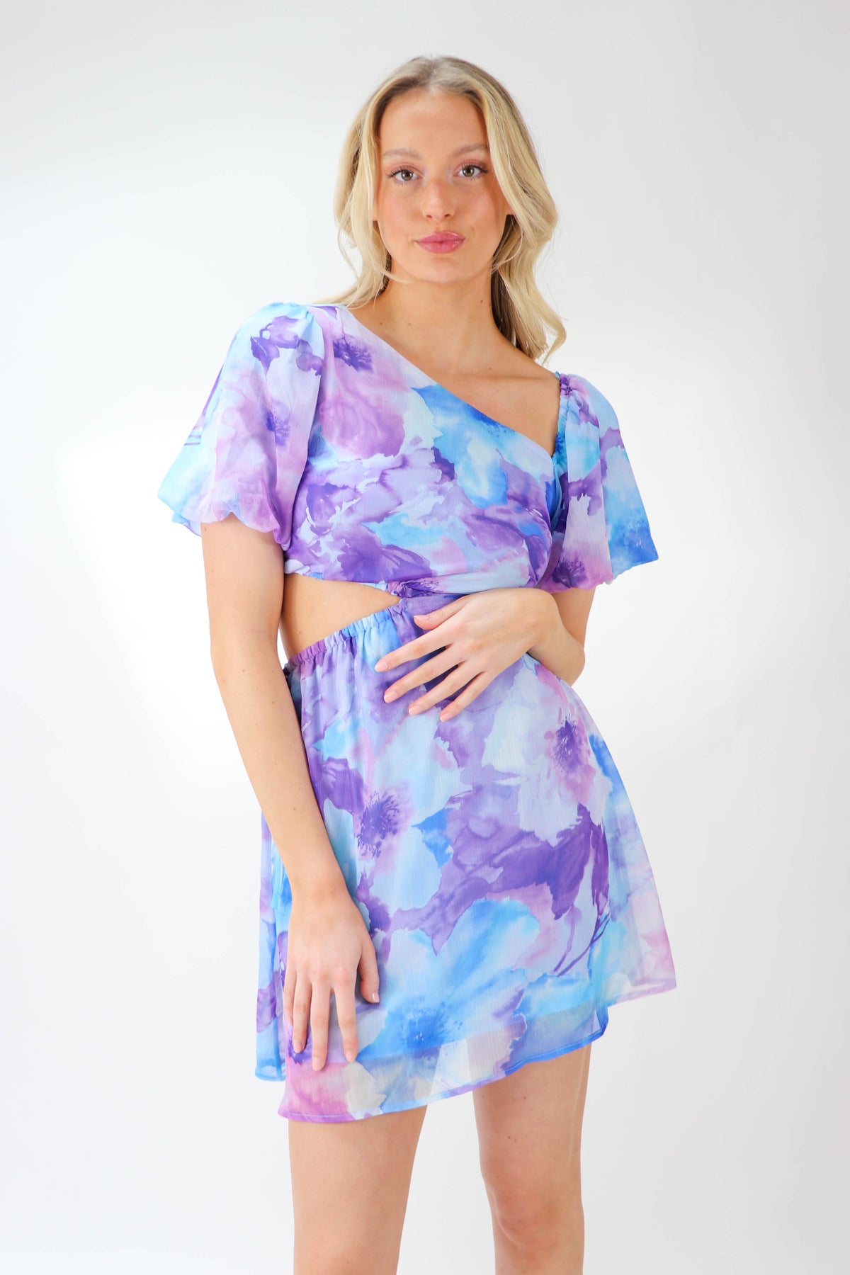 Floral Babydoll Mini Dress | Sweetest Stitch Online Boutique for Women