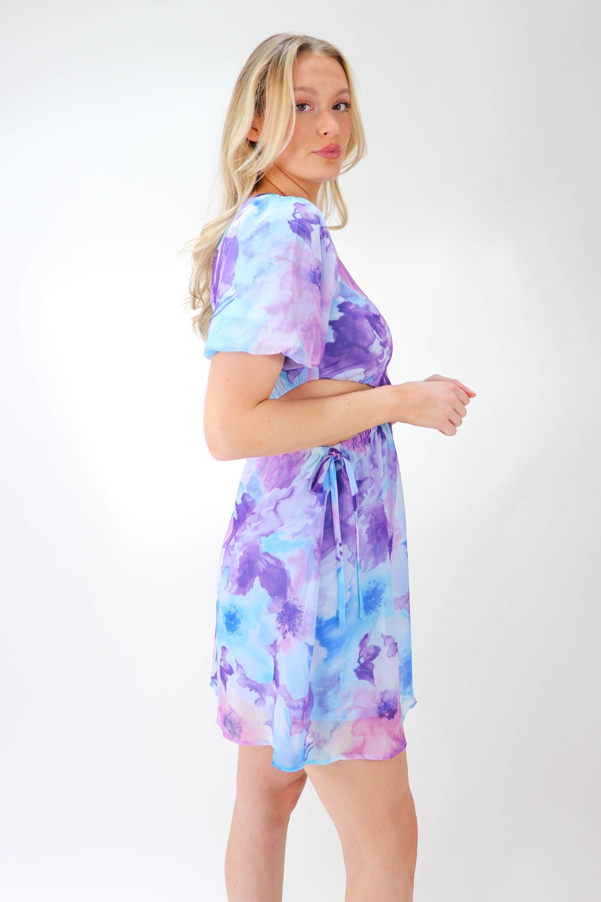 Floral Babydoll Mini Dress | Sweetest Stitch Online Boutique for Women