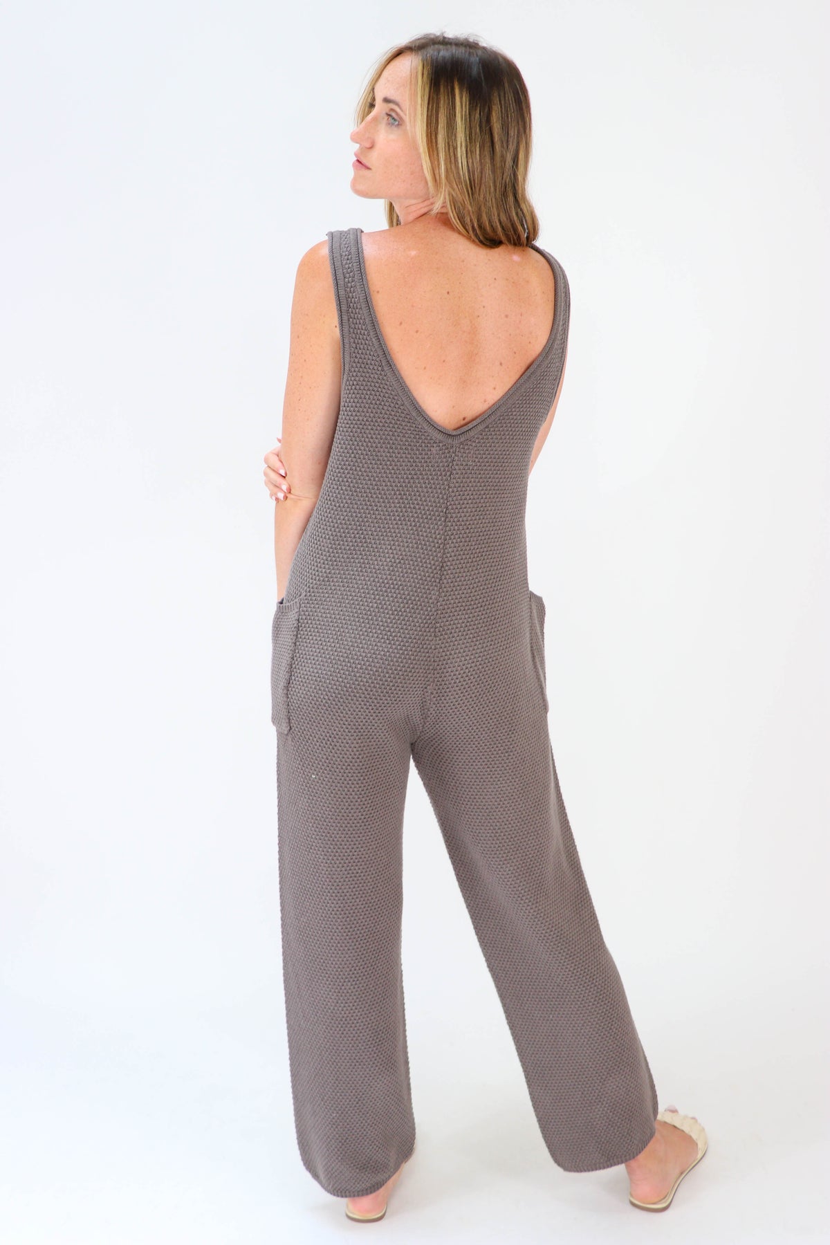 By Together | Knit Sleeveless Jumpsuit | Sweetest Stitch Boutique