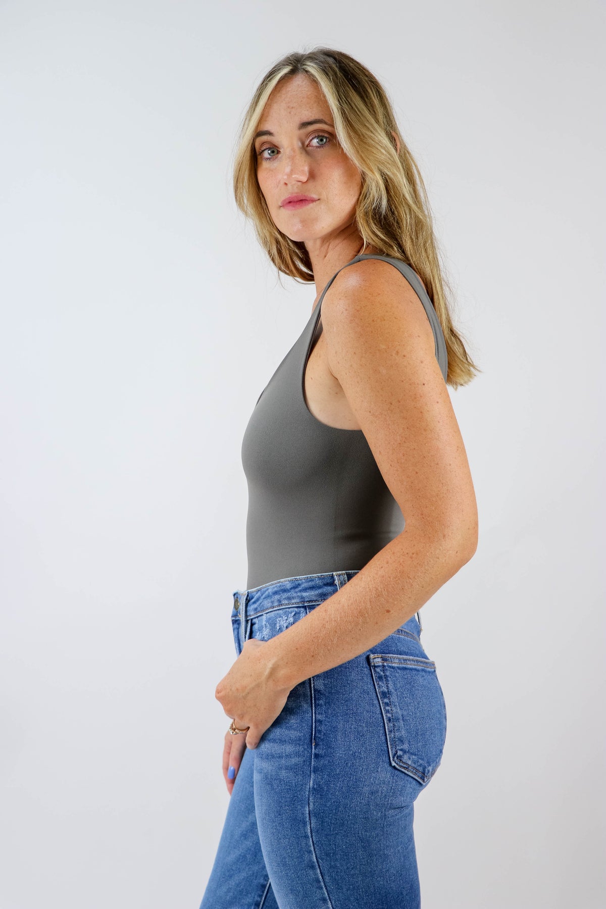 By Together | V-Neck Bodysuit | Sweetest Stitch Boutique