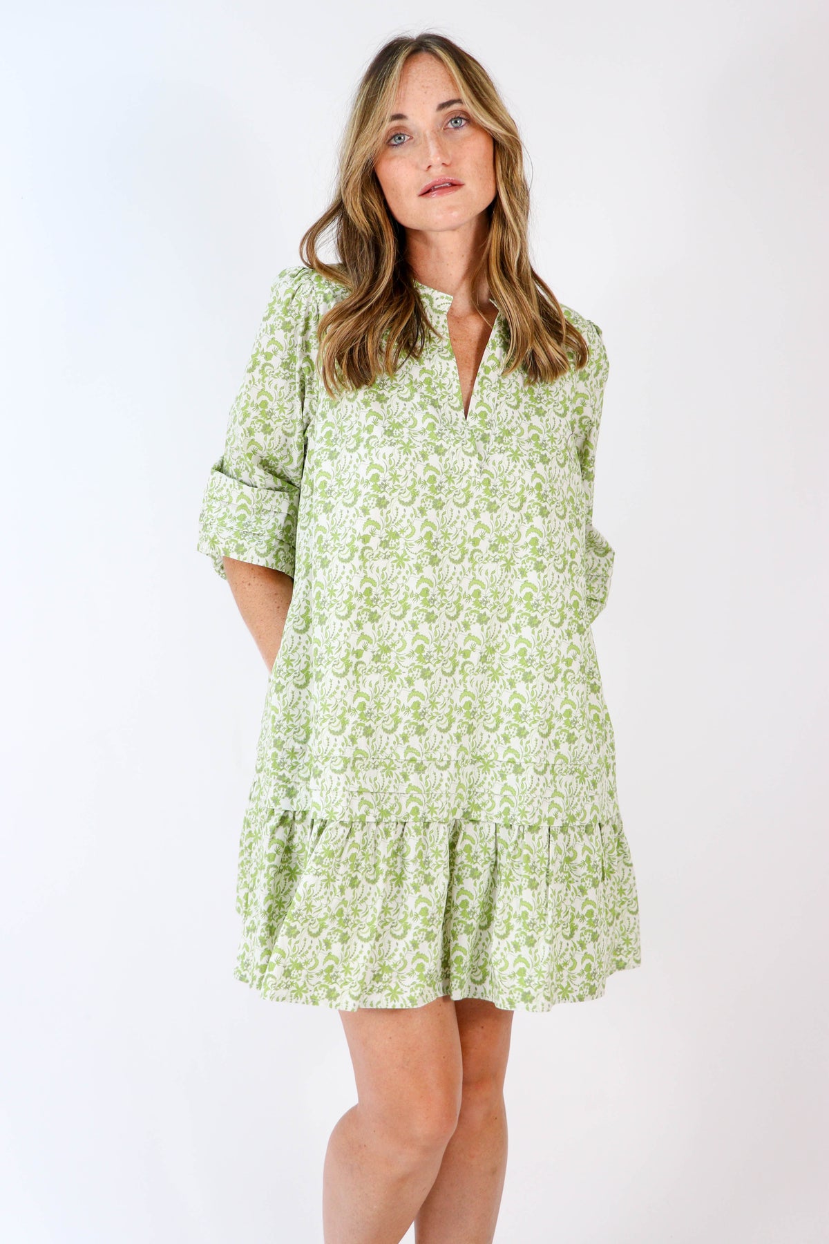 Sugar Lips | Printed Cotton Shift Dress for Women | Sweetest Stitch