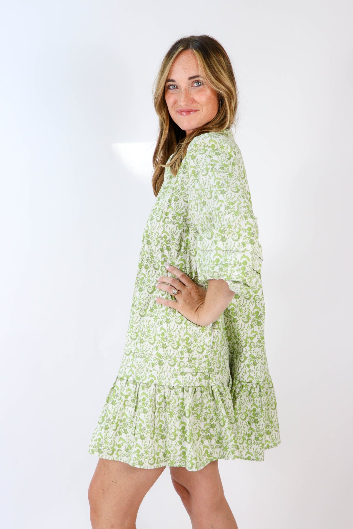 Sugar Lips | Printed Cotton Shift Dress for Women | Sweetest Stitch