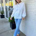 Lalavon | Pink Button Up Cora Shirt | Sweetest Stitch Boutique