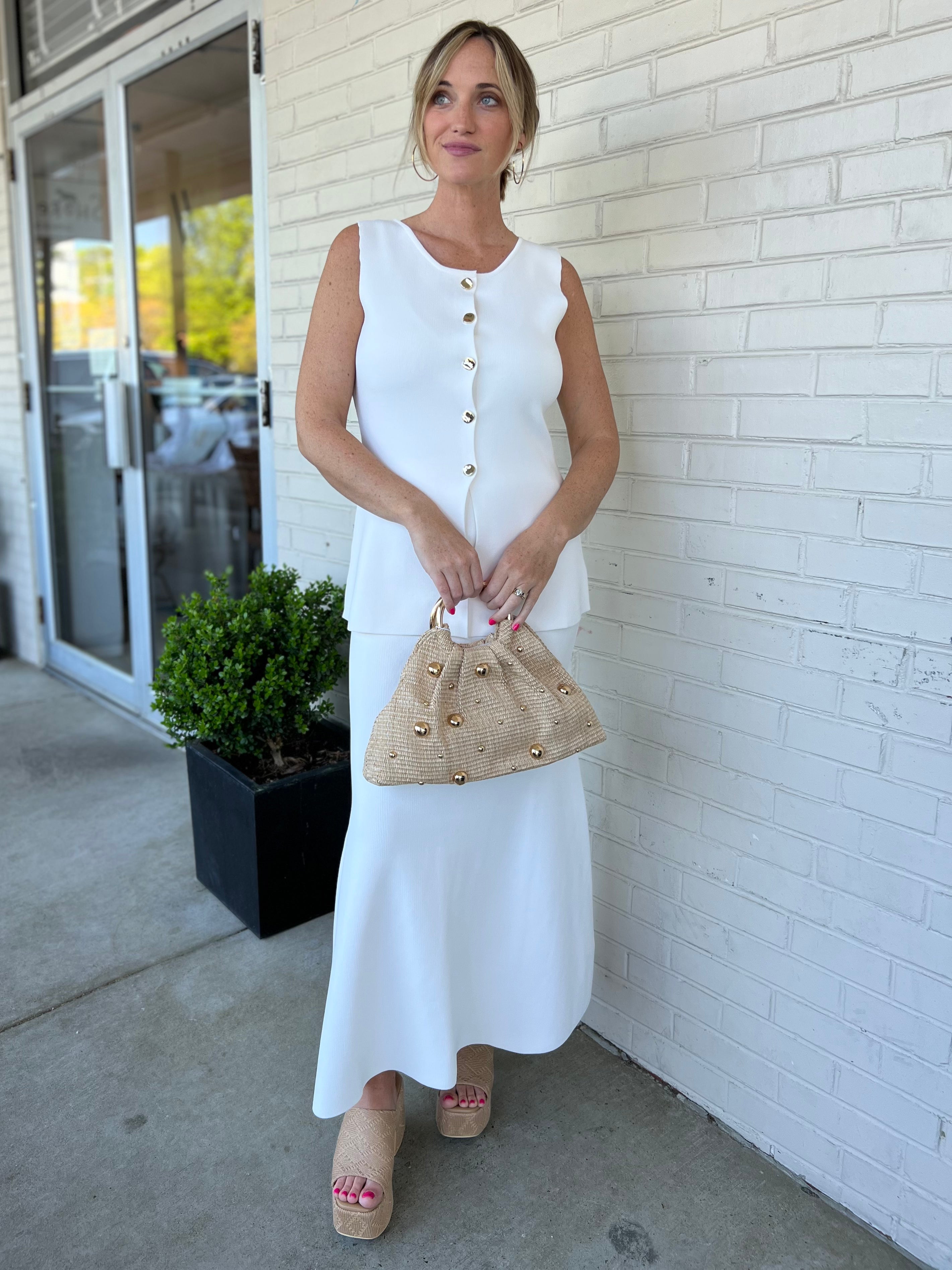 Lalavon | Lucia Midi Skirt | Sweetest Stitch Boutique Richmond