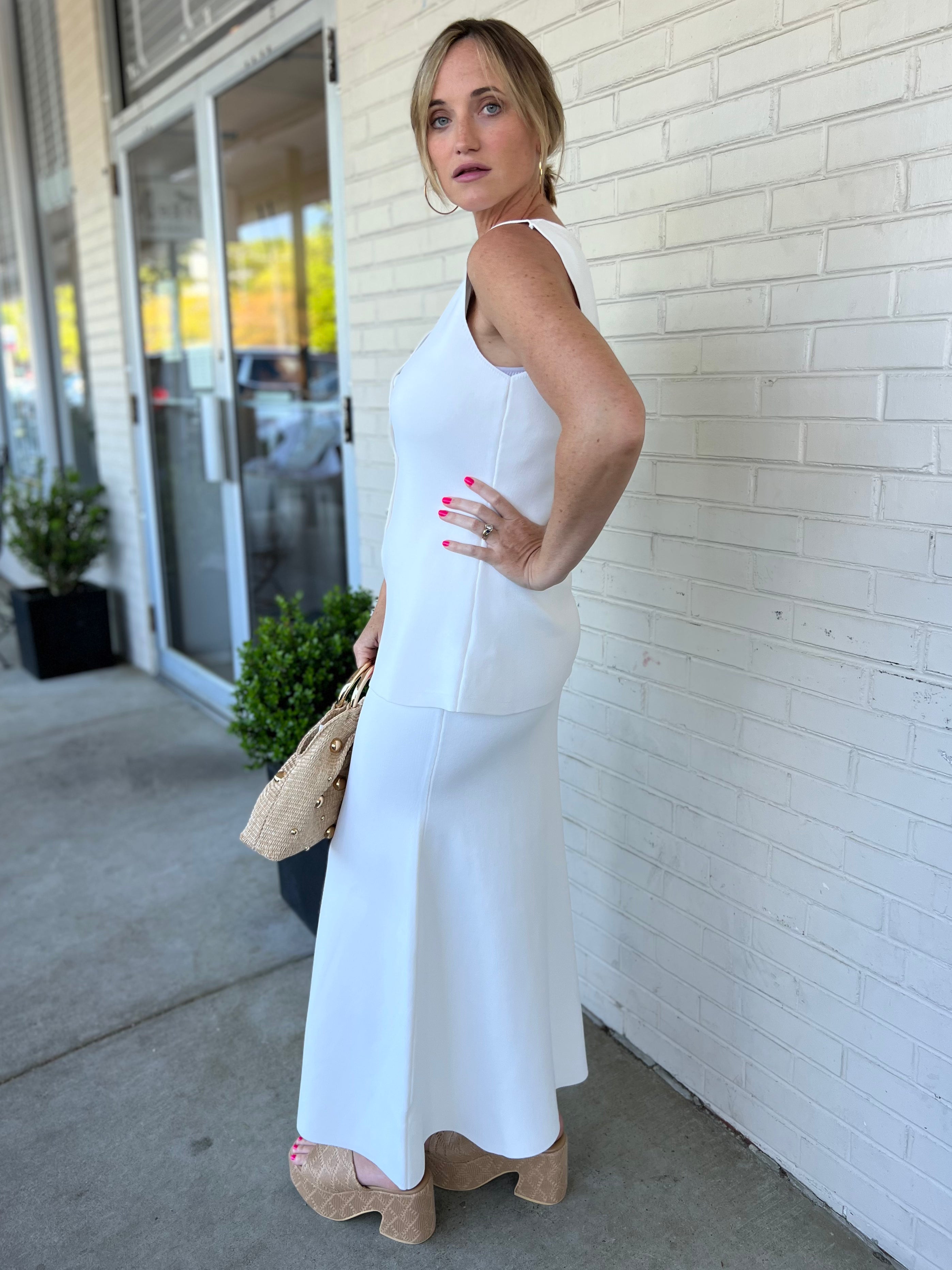 Lalavon | Lucia Midi Skirt | Sweetest Stitch Boutique Richmond