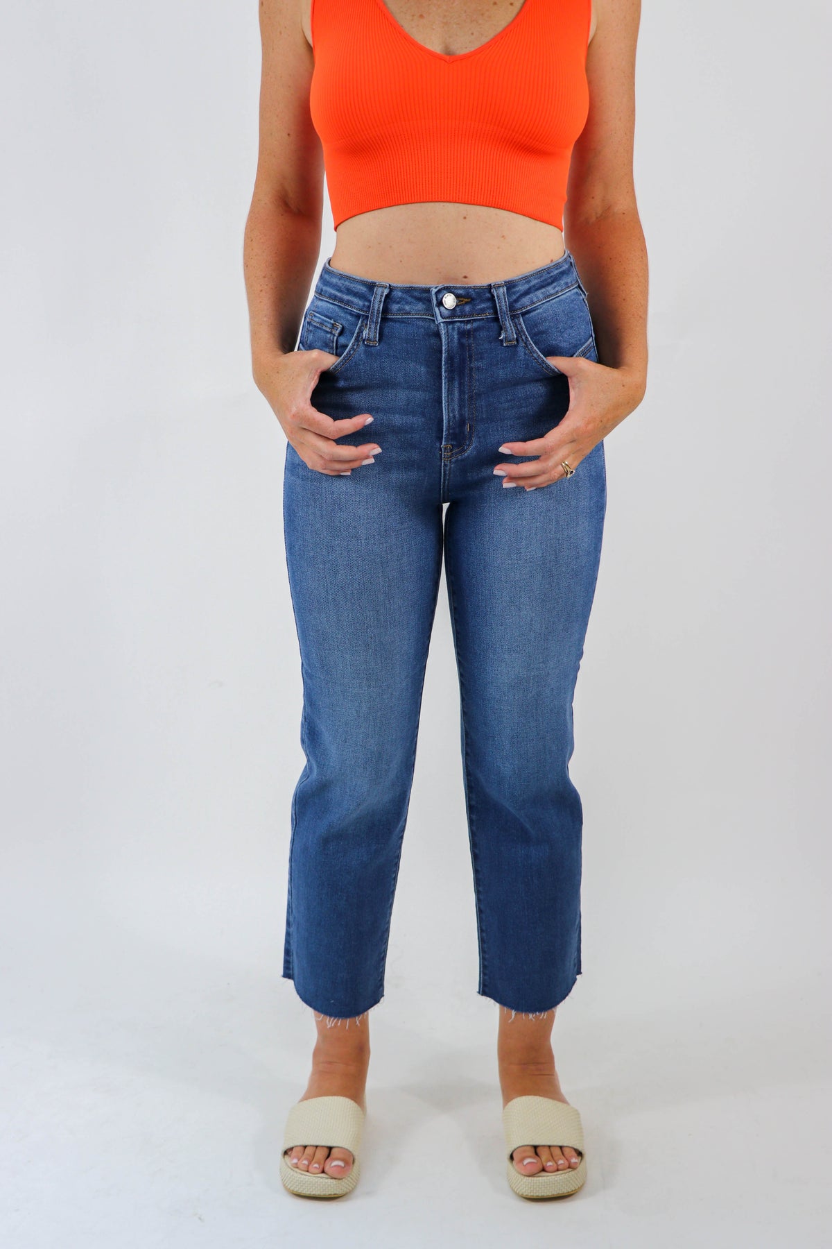 Just Black Denim | Classic Straight Jeans | Sweetest Stitch