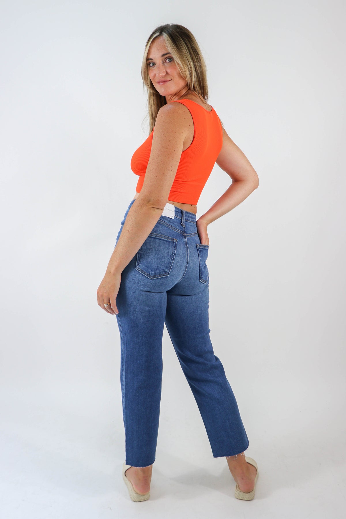 Just Black Denim | Classic Straight Jeans | Sweetest Stitch