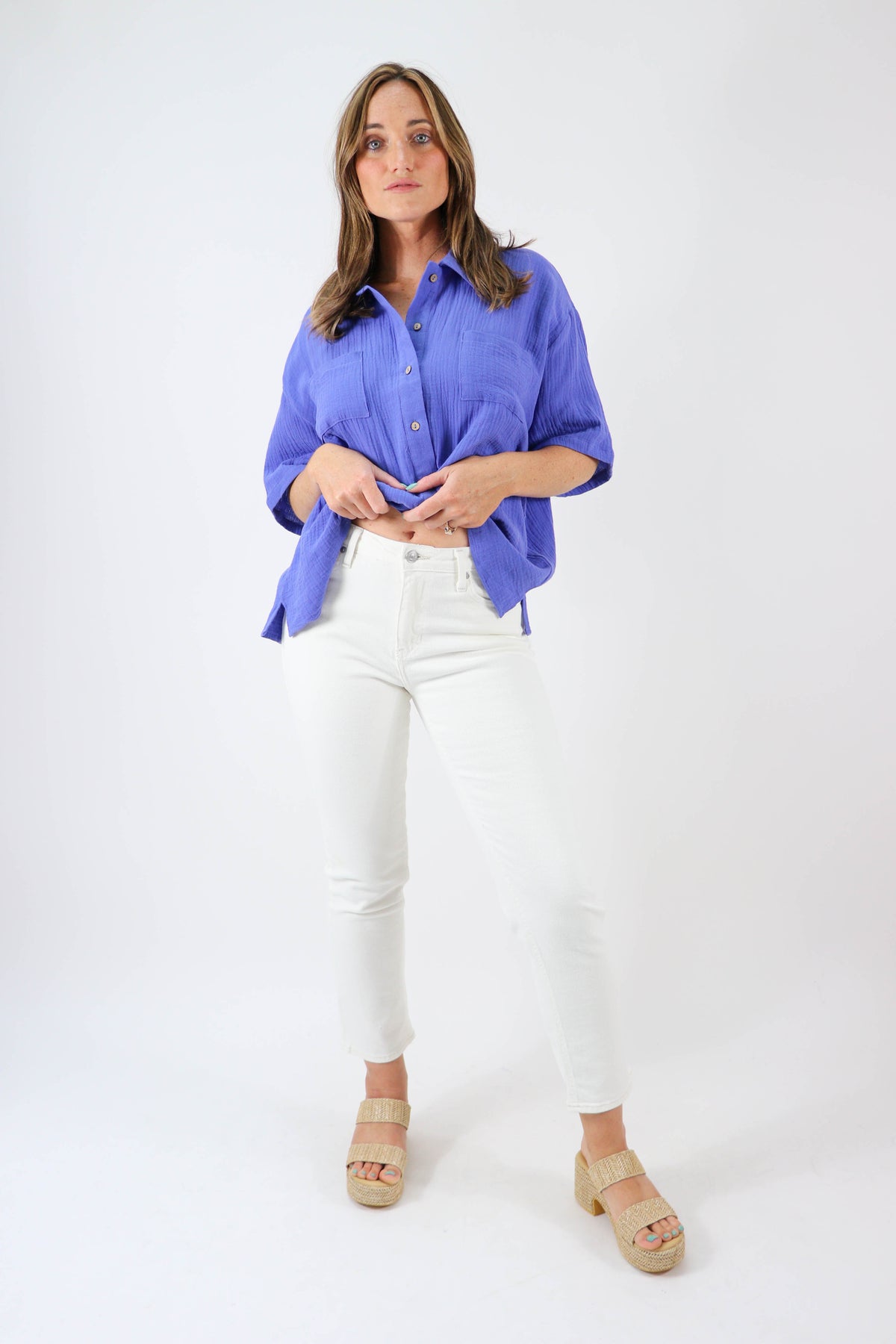 Just Black Denim Straight Leg Jean | Sweetest Stitch Boutique