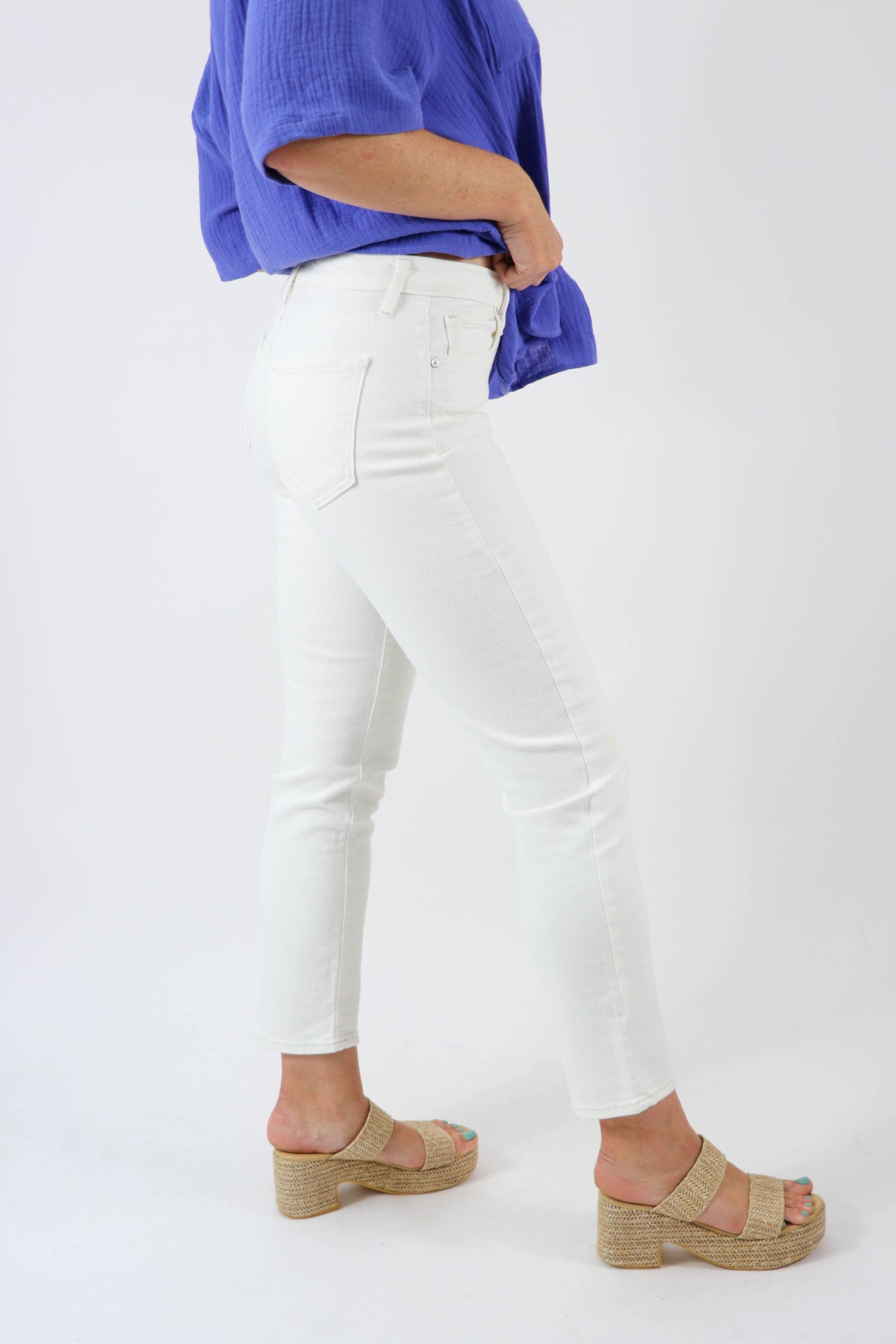 Just Black Denim Straight Leg Jean | Sweetest Stitch Boutique