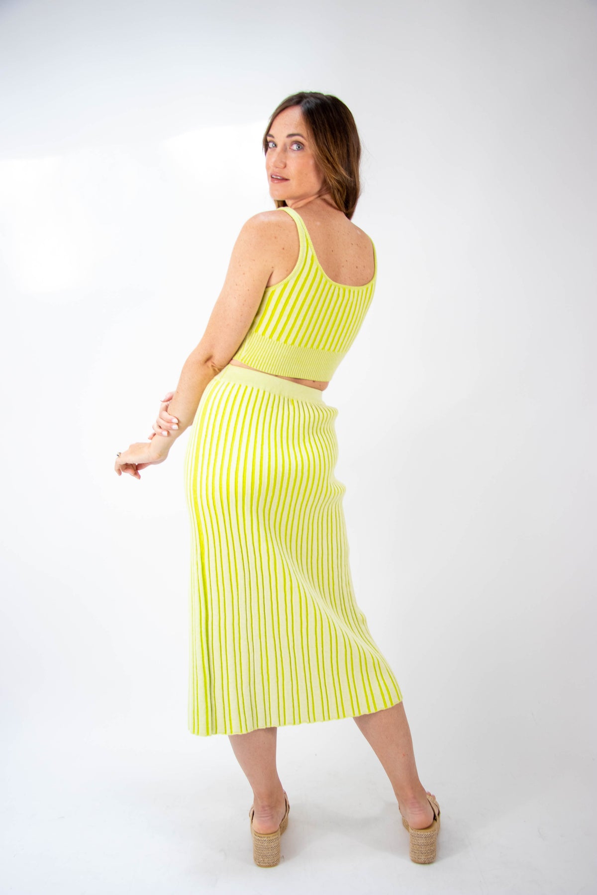 Knit Ribbed Midi Skirt | Sweetest Stitch Women&#39;s Boutique