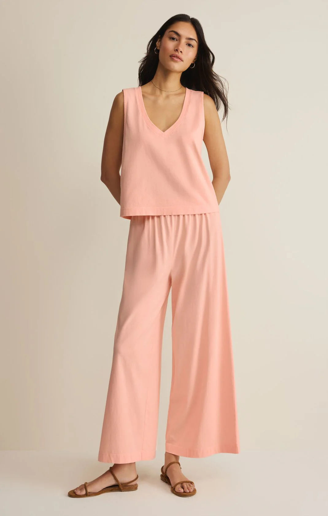 Z Supply | Scout Flare Pant - Bellini | Sweetest Stitch Boutique RVA