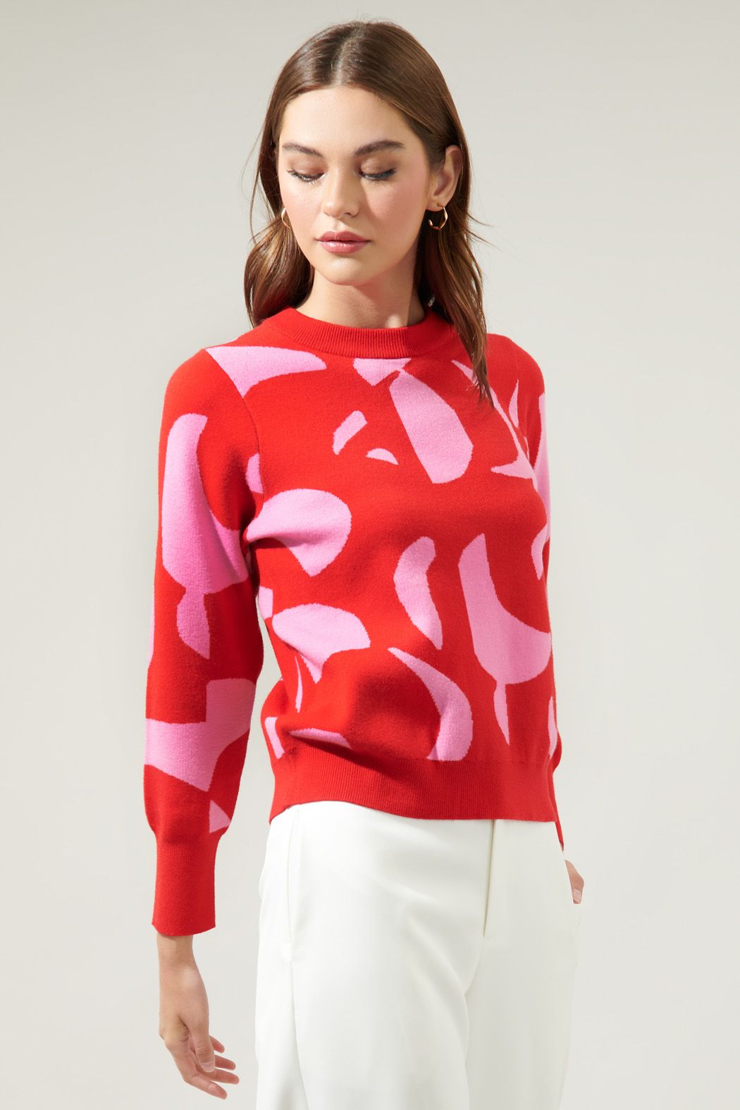Sugarlips | Minka Abstract Sweater | Sweetest Stitch Boutique