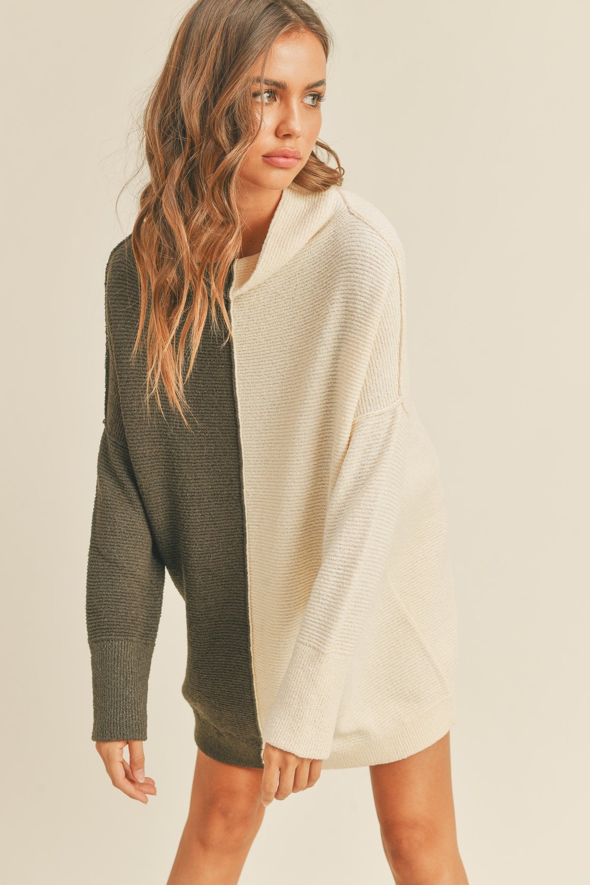 Miou Muse | Color Block Sweater | Sweetest Stitch Online Boutique