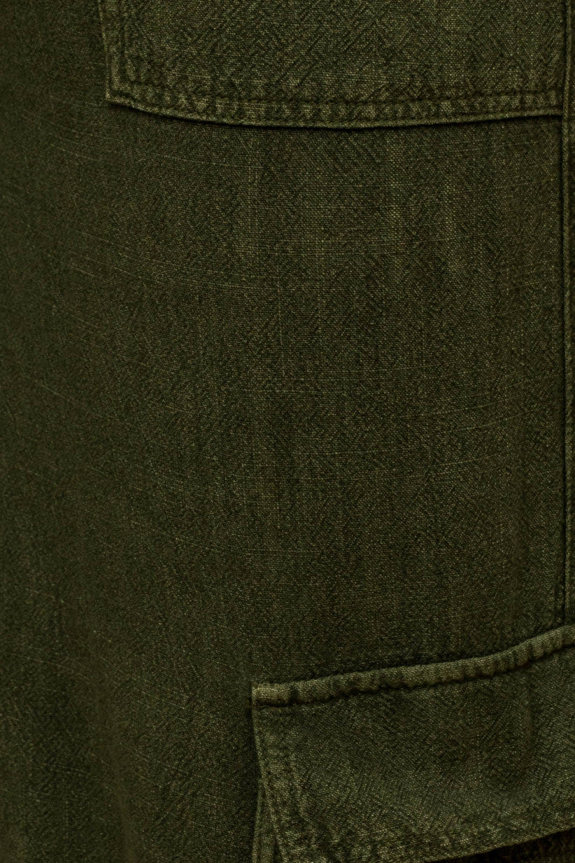 Gilli | Women&#39;s Washed Olive Cargo Pants | Sweetest Stitch Online