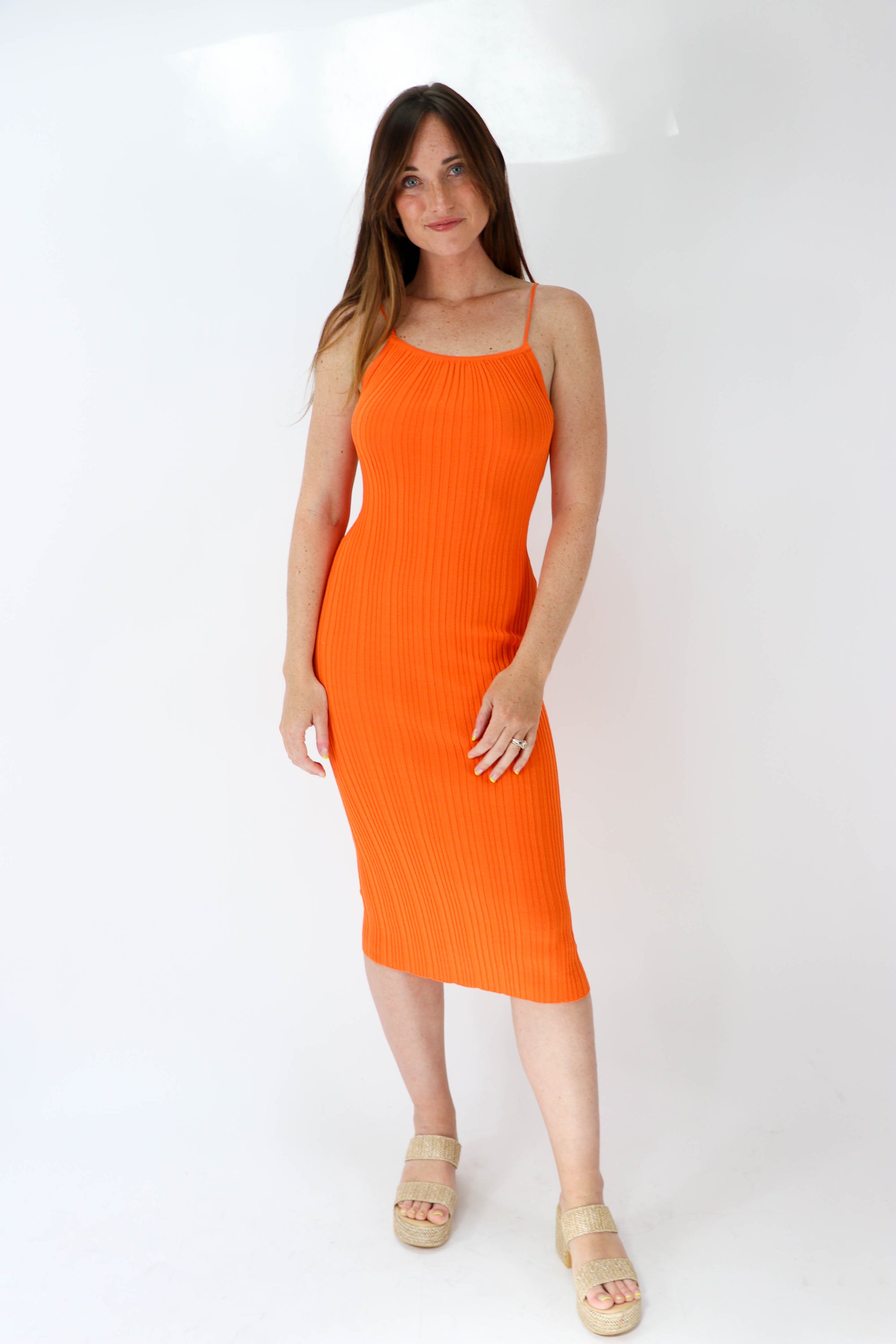 Open Back Ribbed Knit Dress | Sweetest Stitch Women's Boutique