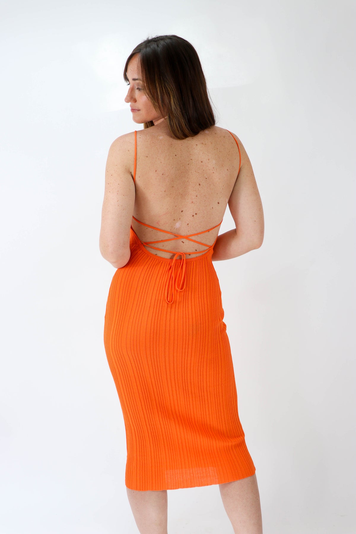 Open Back Ribbed Knit Dress | Sweetest Stitch Women&#39;s Boutique