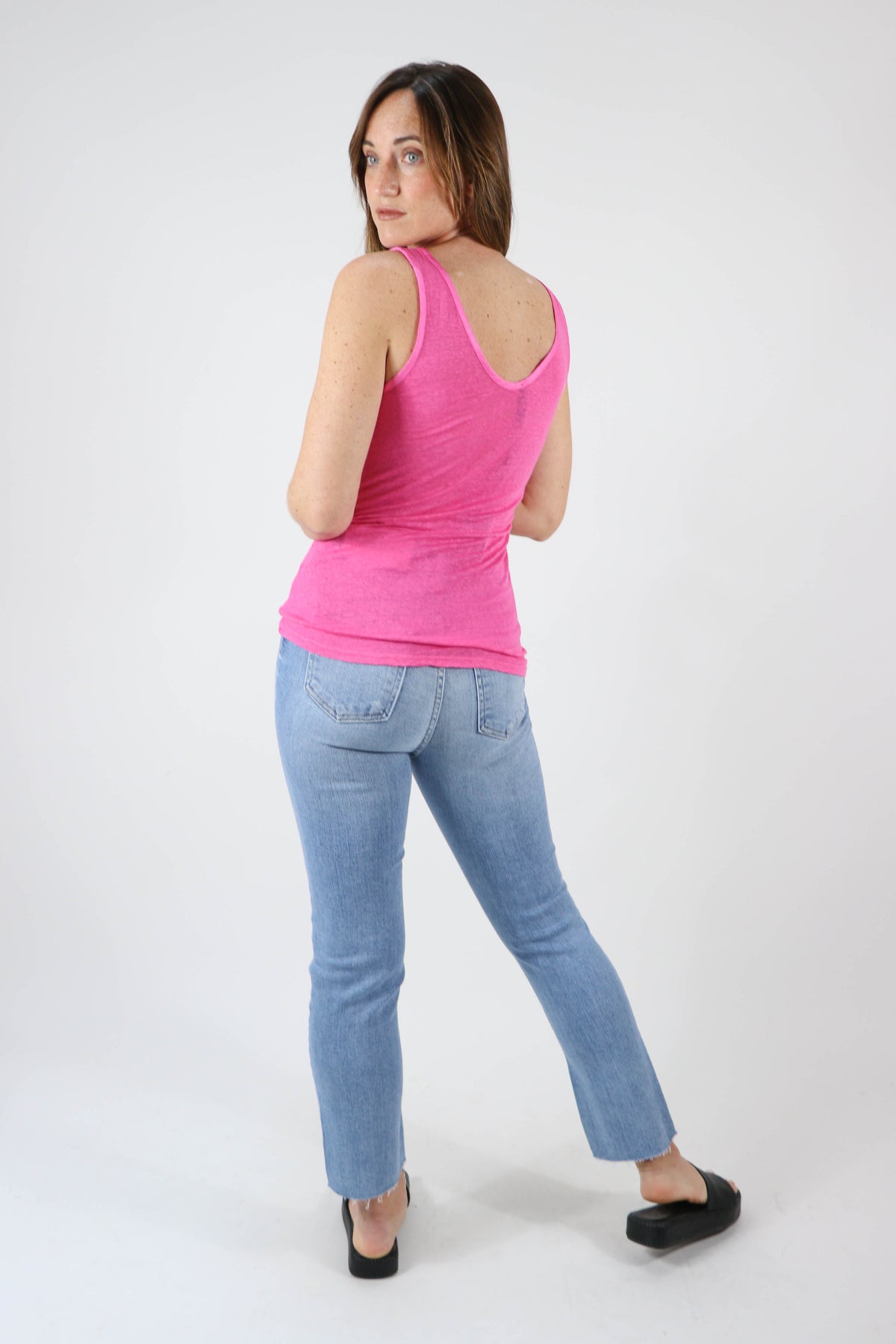 Linen Sleeveless Tank Top | Sweetest Stitch Women&#39;s Boutique