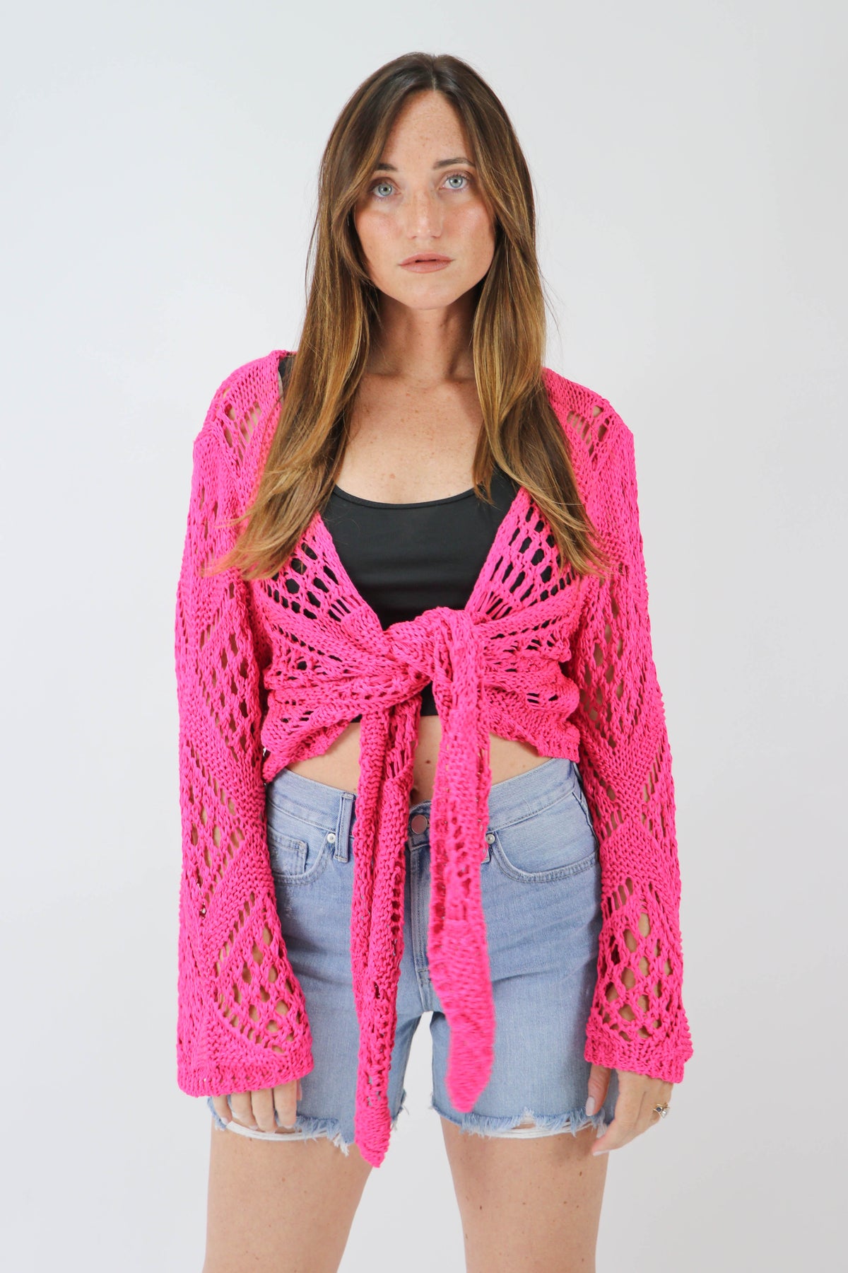 Crochet Cover Up Top | Sweetest Stitch Women&#39;s Boutique