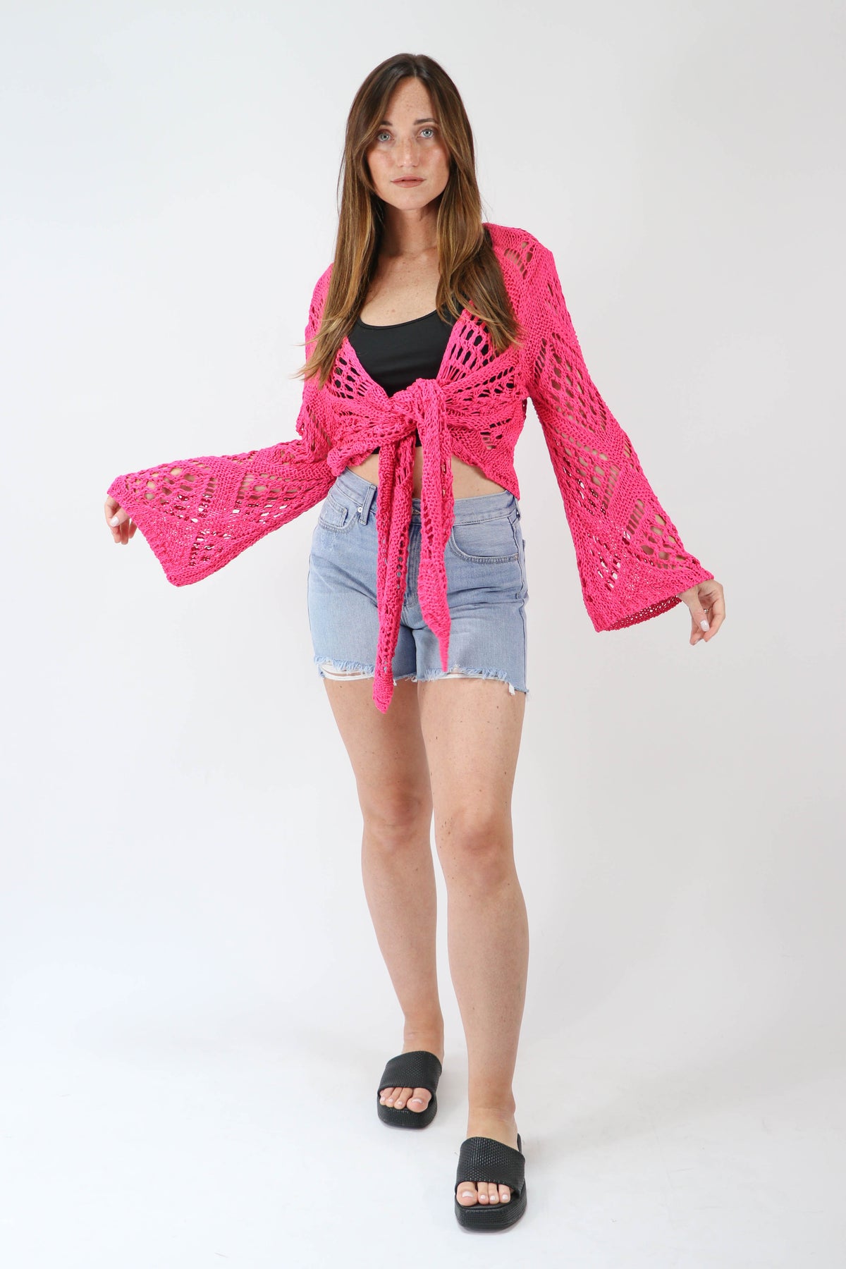 Crochet Cover Up Top | Sweetest Stitch Women&#39;s Boutique
