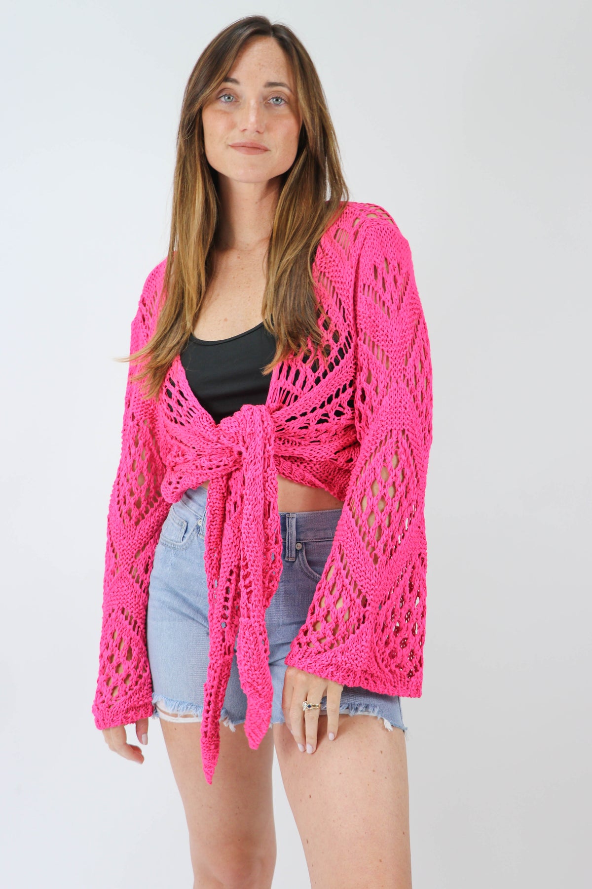 Crochet Cover Up Top | Sweetest Stitch Women&#39;s Boutique