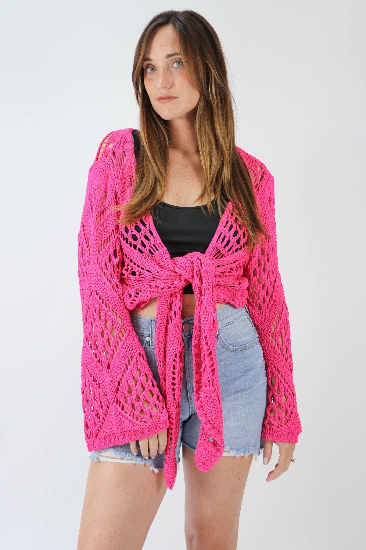 Crochet Cover Up Top | Sweetest Stitch Women&#39;s Boutique