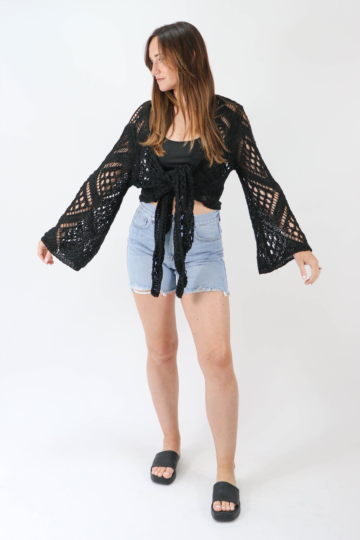 Crochet Cover Up Top | Sweetest Stitch Women&#39;s Boutique